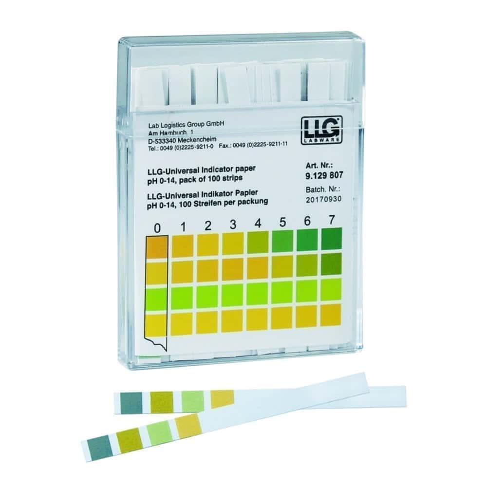 Papier indicateur - LLG, en bandelettes
