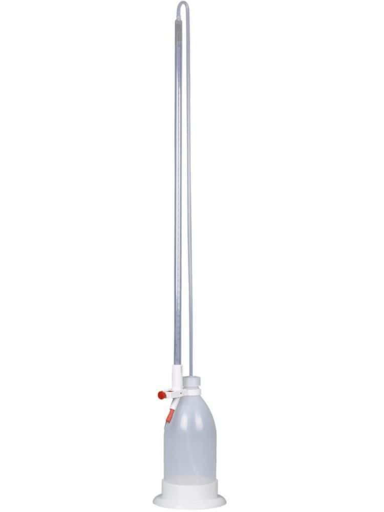 Automatic burettes with splinter protection, Schilling pattern, borosilicate glass 3.3