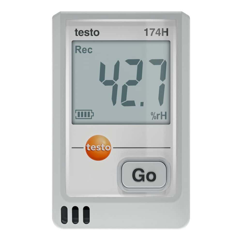 Mini temperature humidity logger testo 174 H | häberle