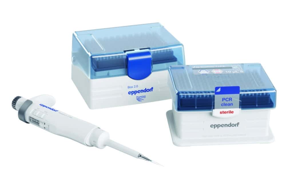 Einkanal-Mikroliterpipetten Research® 3 neo, variabel, inkl. epT.I.P.S.® Box und ep Dualfilter T.I.P.S.® PCR clean & sterile Rack