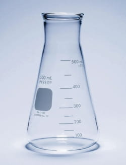Weithals-Erlenmeyerkolben, dickwandig, Pyrex®