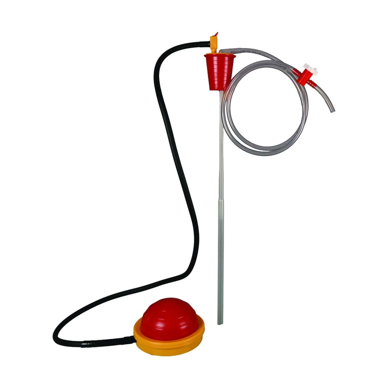 Fußpumpen OTAL®, PP, mit Schlauch und Hahn