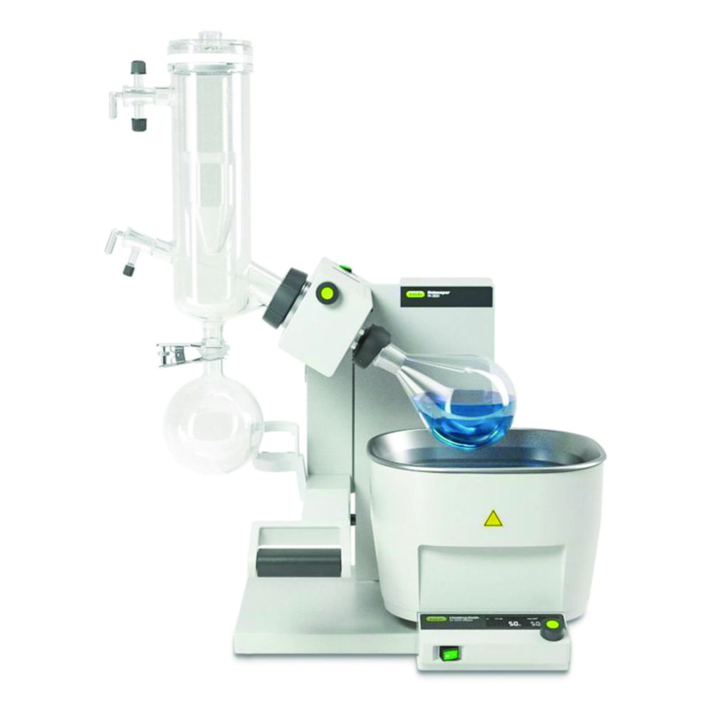 Rotationsverdampfer Rotavapor® R-300 mit Heizbad B-301 und Kühlfalle