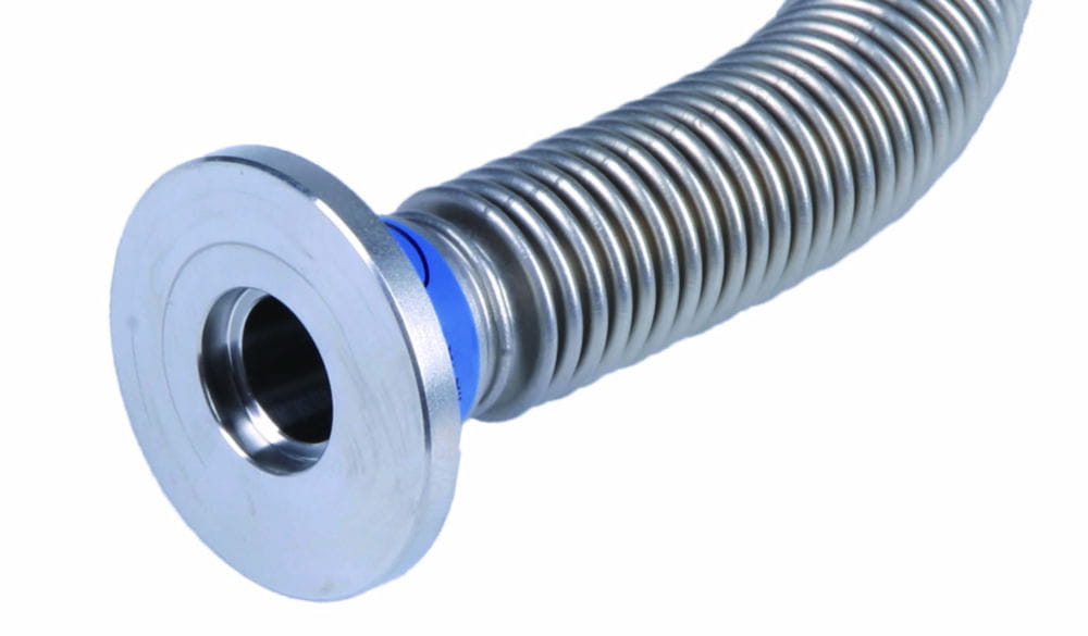 Vacuum fittings, flexible metal tubing