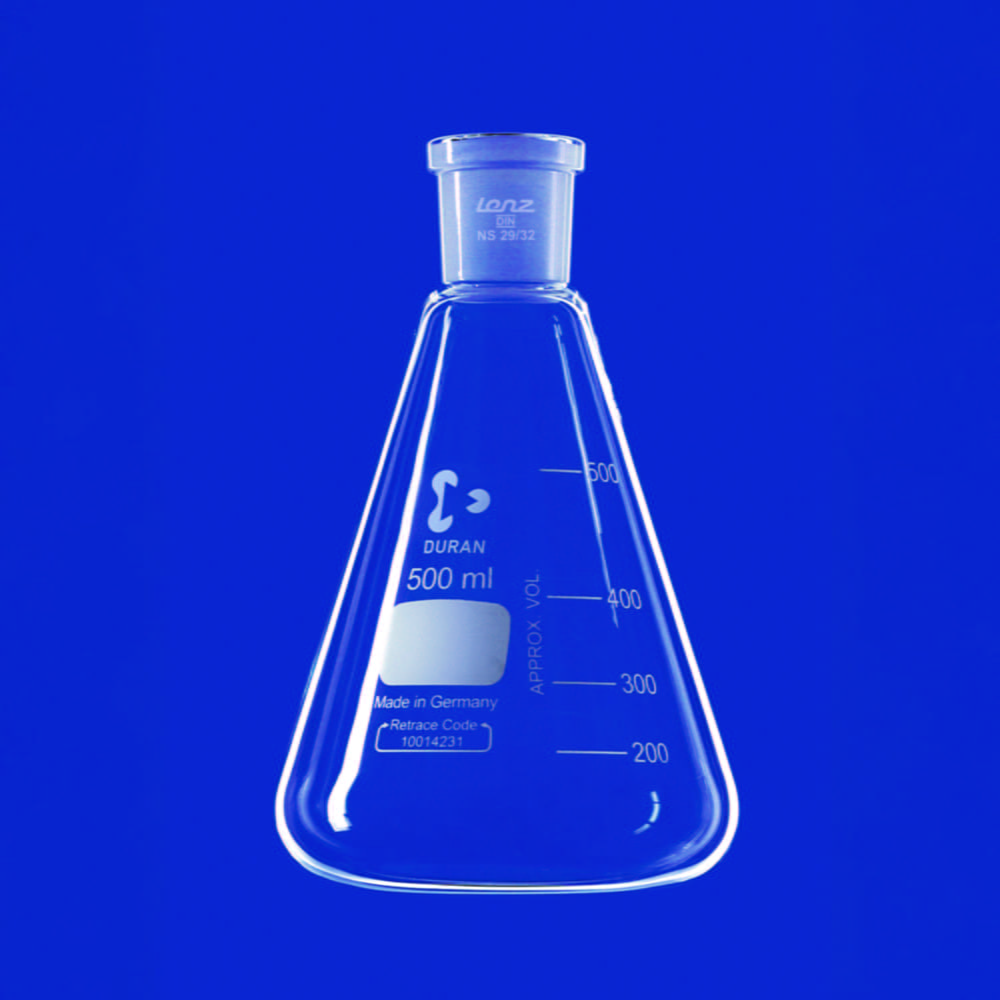 Erlenmeyerkolben mit Normschliff, DURAN®