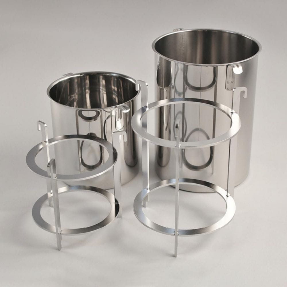 Dispergiergefäße POLYTRON® GS, Edelstahl, mit Deckel und Stömungstörern ...