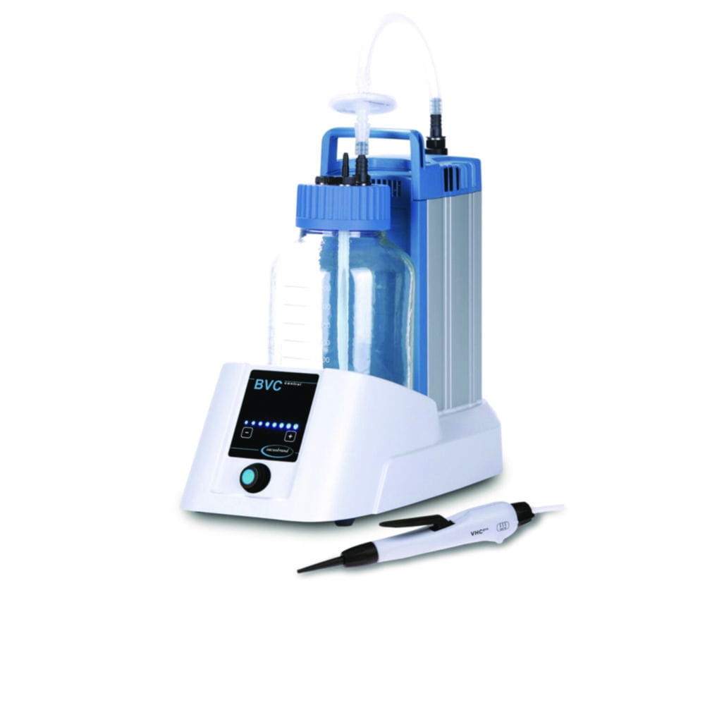 Fluid aspiration systems BioChem-VacuuCenter BVC control G, glass bottle