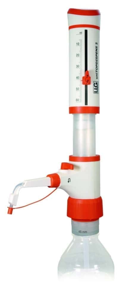Distributeur pour flacon LLG-uniTOPDISPENS 2