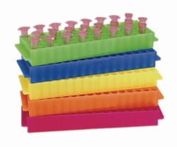 Microtube racks, PP, 80-Well
