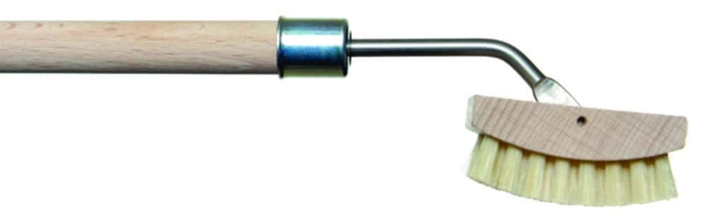 Hinge glass brushes