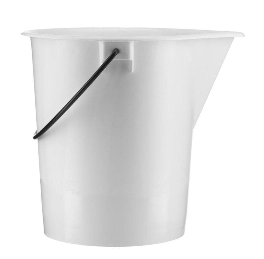 Buckets, LDPE, series 610/615, with spout