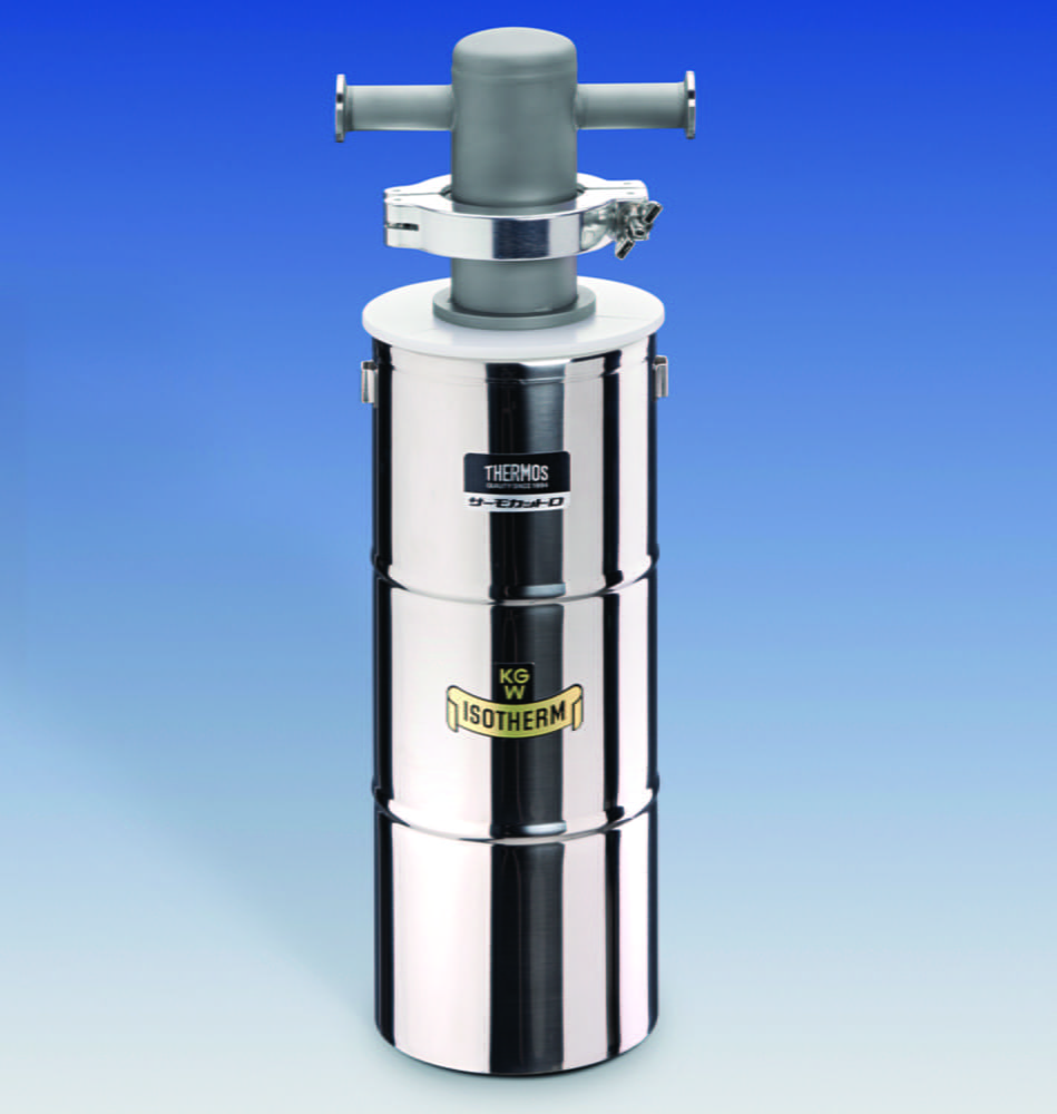 Cold trap with Dewar flask type DSS 2000, stainless steel 1.4301, two-piece, for dry ice