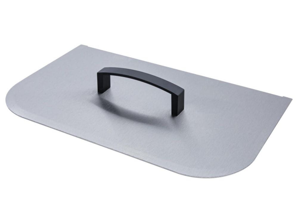 Flat bath covers for bath tanks, stainless steel