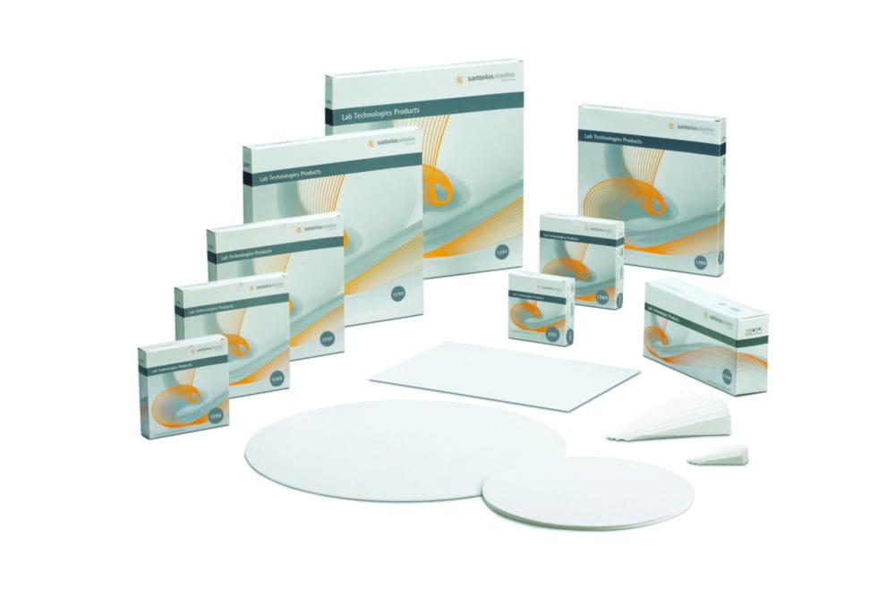 Filter paper grade 1291, qualitative, folded filters