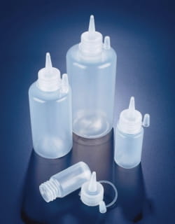 Rundflaschen mit Tropfverschluss, LDPE