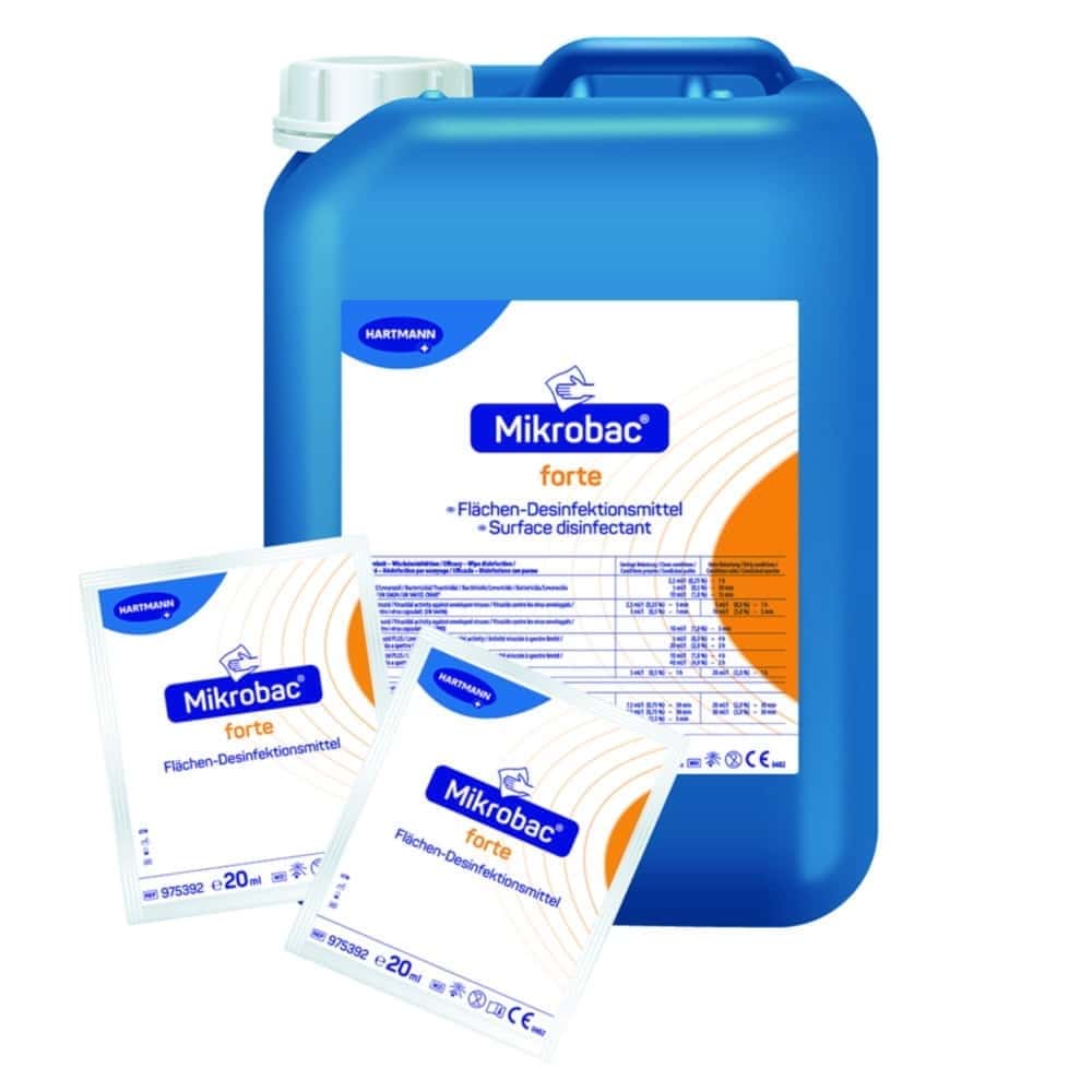 Désinfection de surfaces Mikrobac®forte