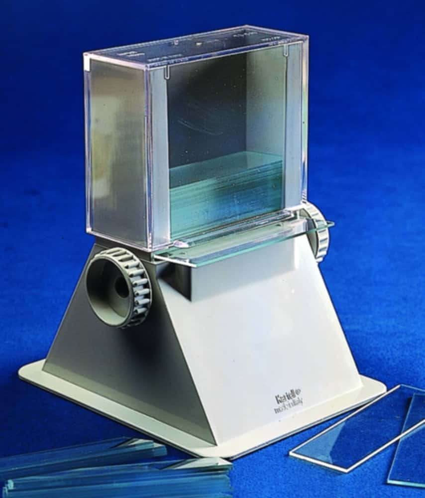 Distributeur de lames porte-objets
