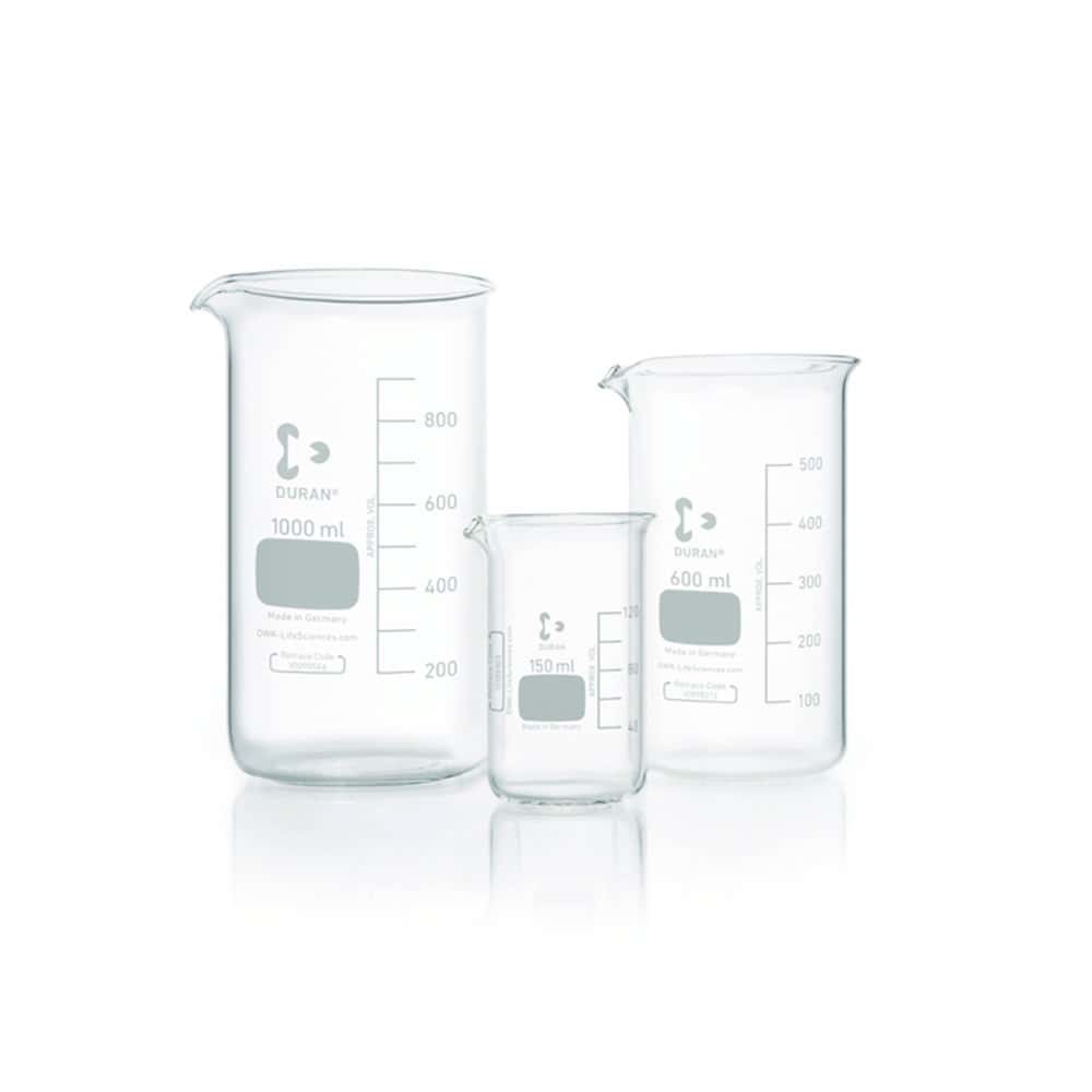 Beakers glass, DURAN®, tall form