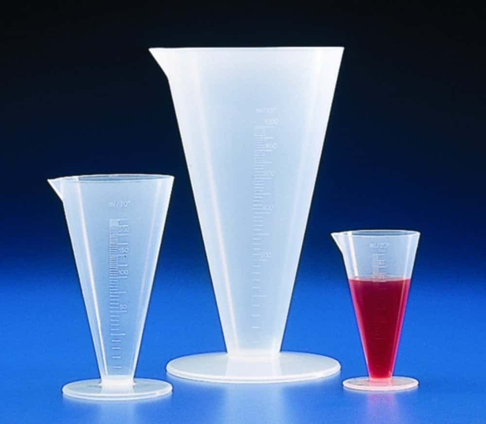 Messbecher, PP, konische Form