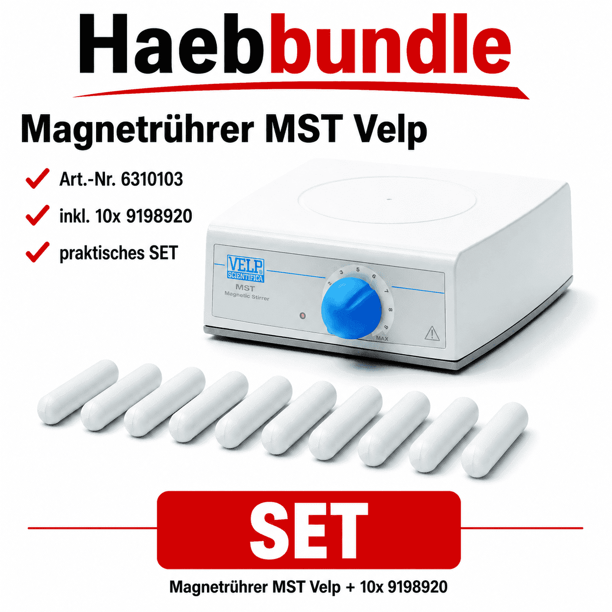 Magnetrührer MST Velp SET