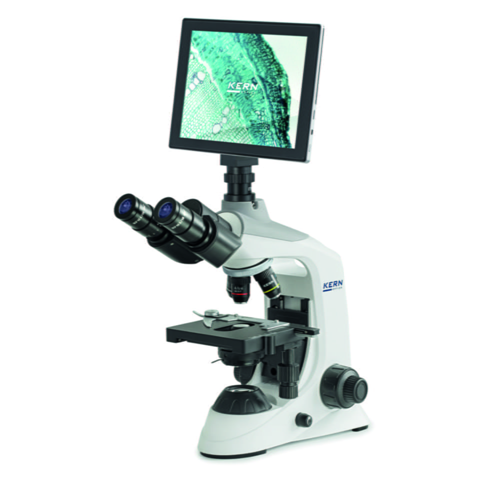 Transmitted light microscope-digital sets OBE, with tablet camera | häberle