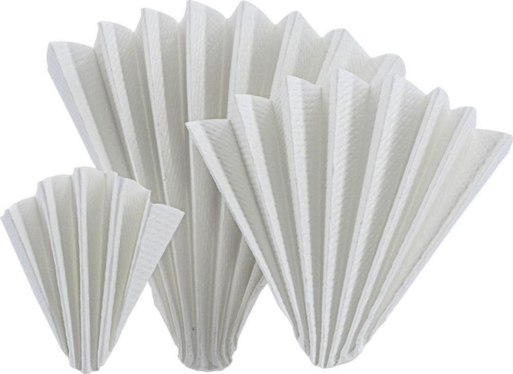 Filtrierpapiere Typ MN 612 1/4, qualitativ, Faltenfilter