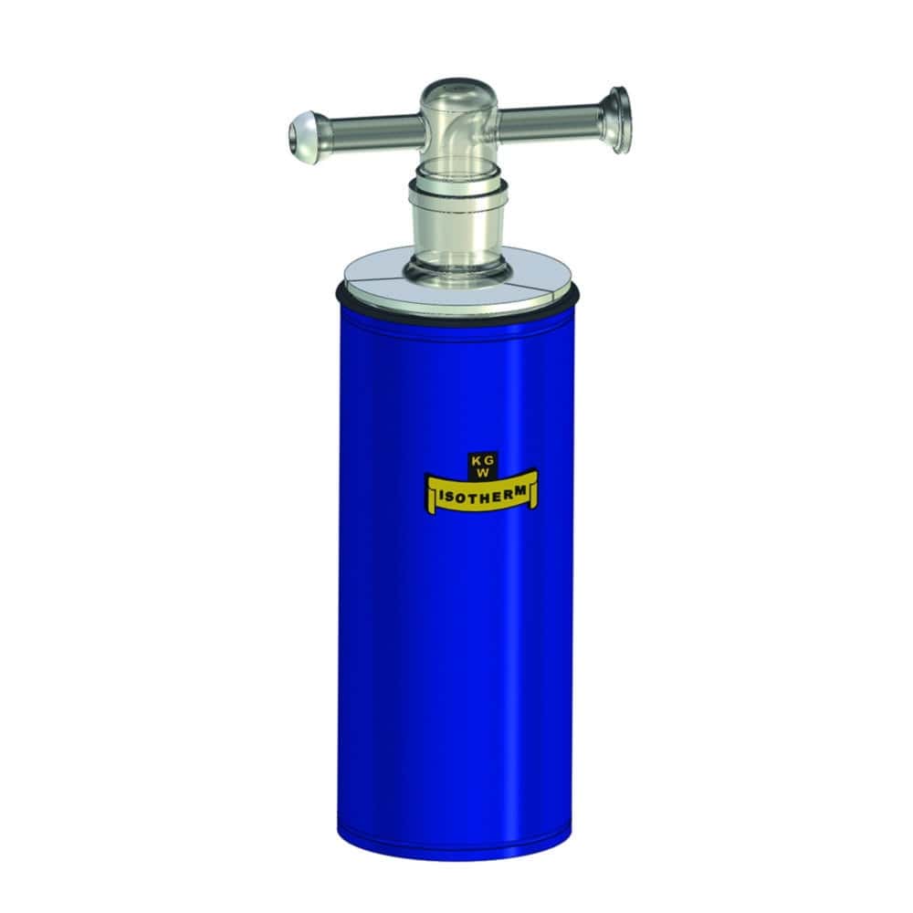 Cold traps with Dewar flask, borosilicate glass 3.3, two-piece, standard version