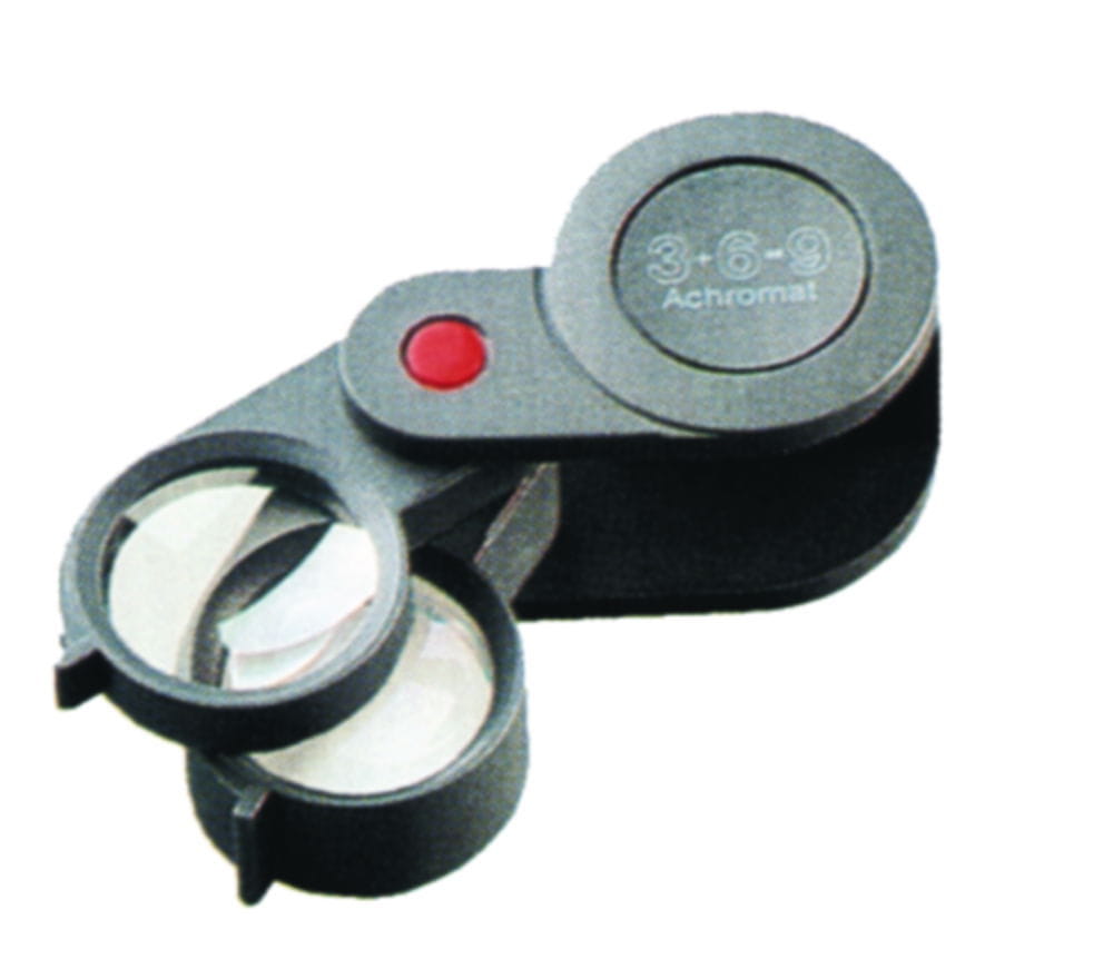 Precision folding magnifiers, plastic