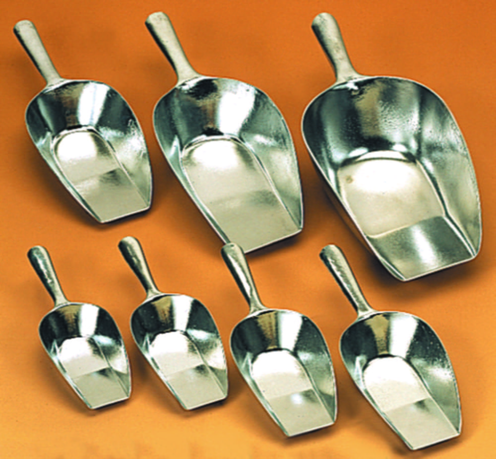 Dispensing scoops, Aluminium