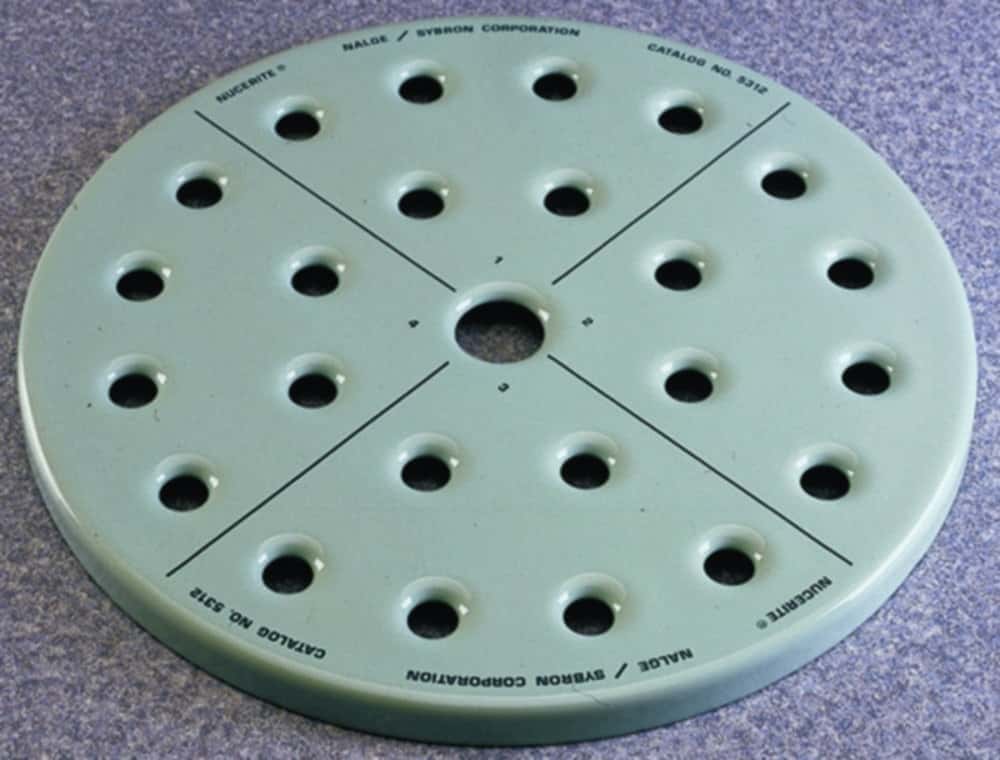 Plaque perforée pour dessiccateur Nalgene™, Type 5312, émail