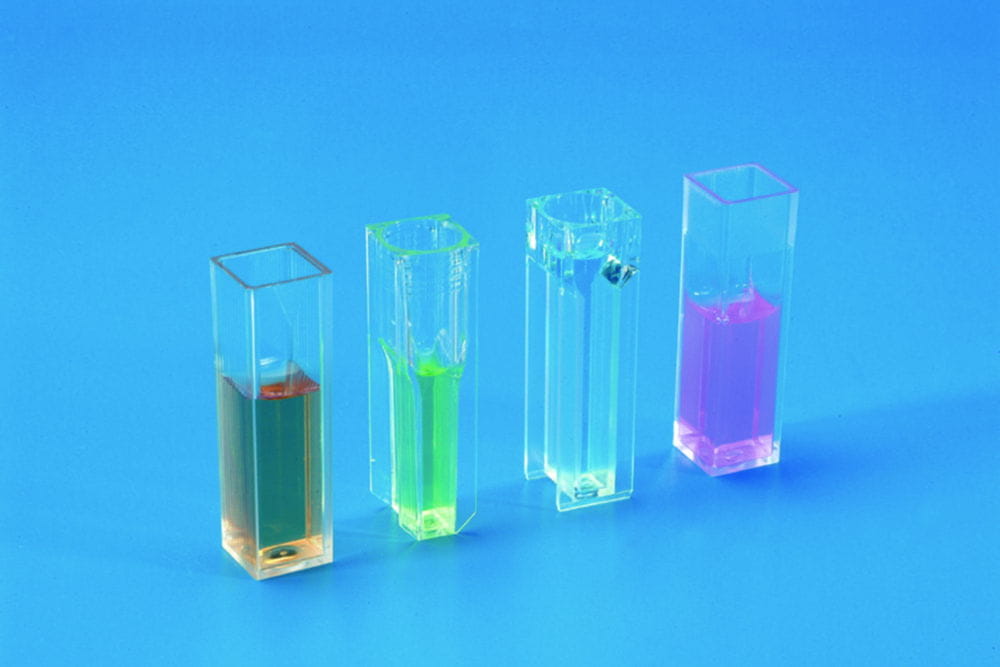 Einmalküvetten, Standard, 4 klare Seitenwände