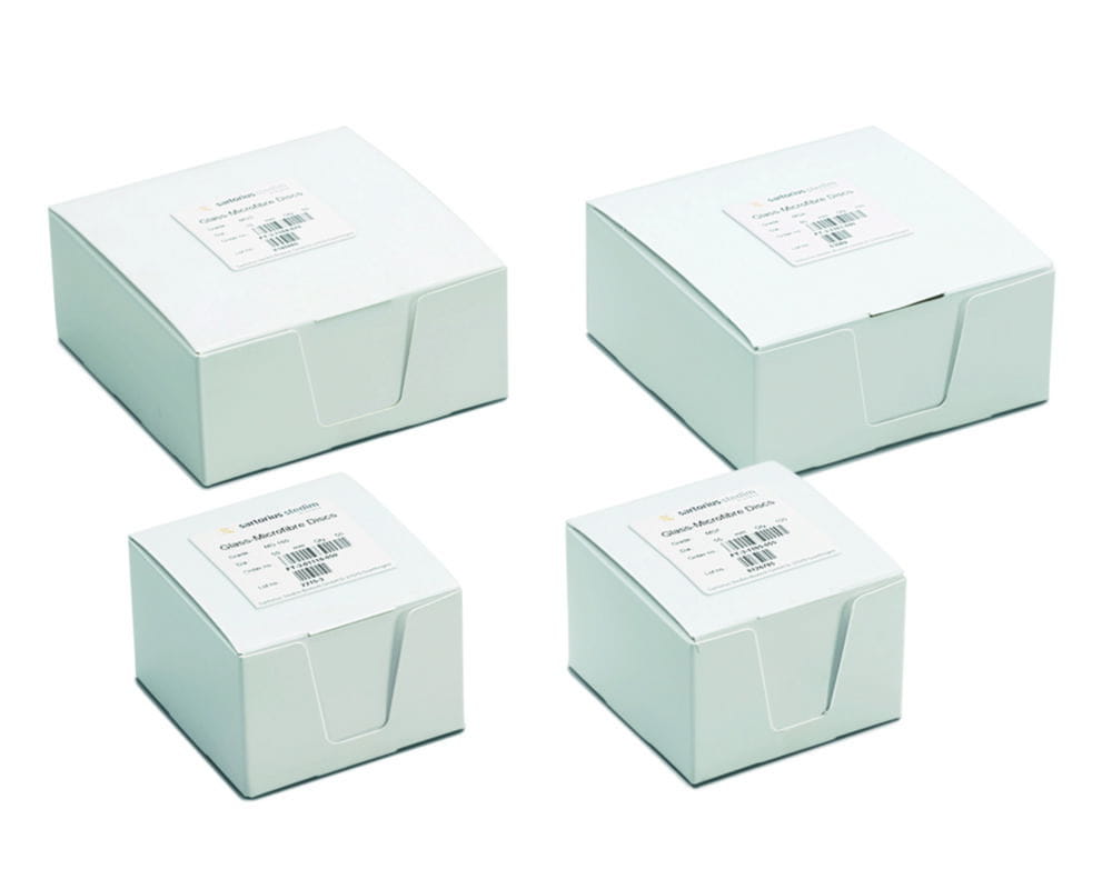 Glass microfibre filters, MGB / MGC / MGD / MGF