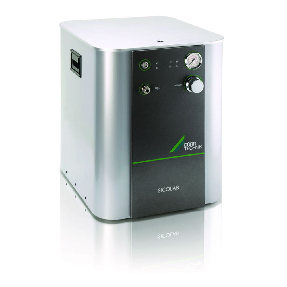 Kompressorstation SICOLAB MFA, mit Membrantrockner, Feinfilter (0,01 µm) und Aktivkohlefilter