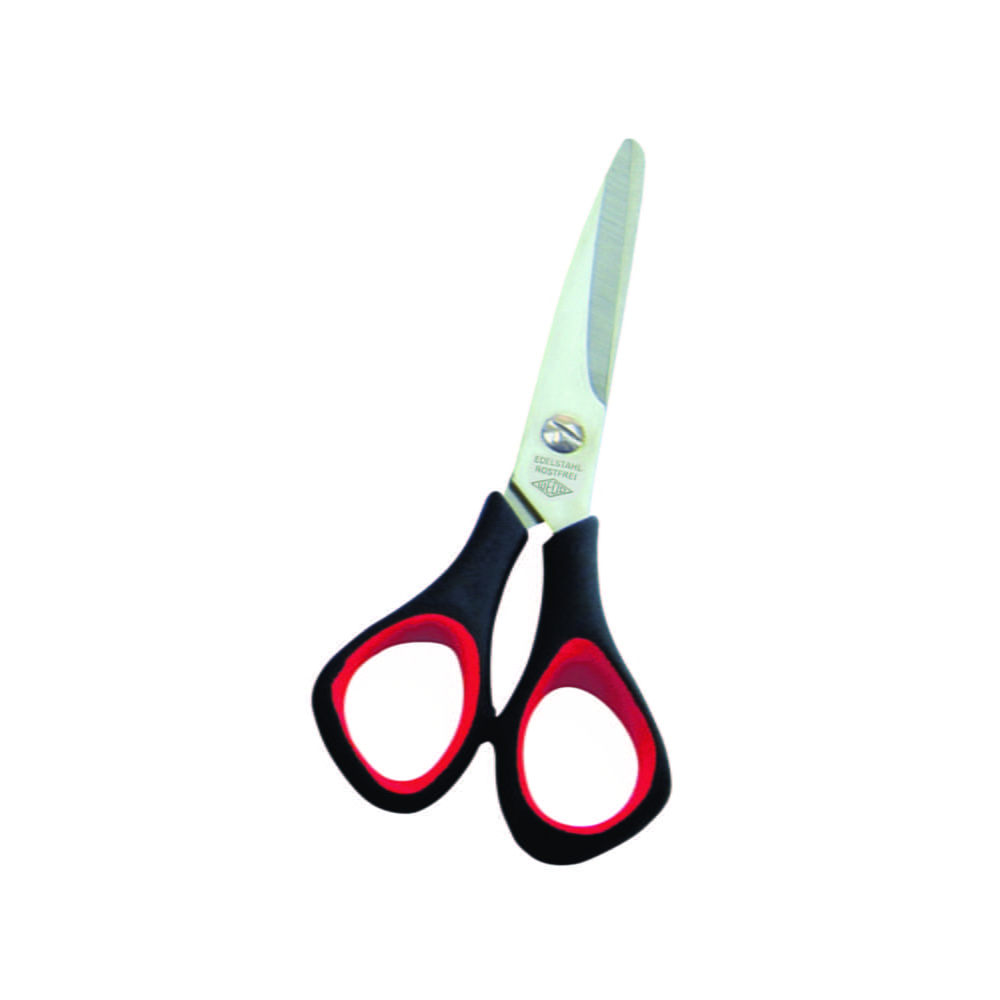Universal scissors, stainless steel, plastic handle