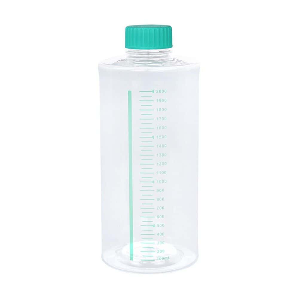 Flacons rotatifs, PS, avec bouchon, HDPE