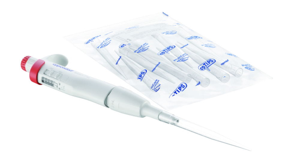 Single-channel microlitre pipettes Research® 3 neo, variable, incl. epT.I.P.S.® sample bag