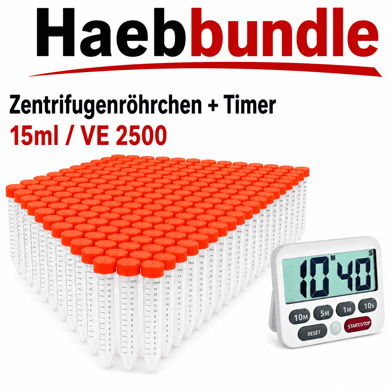 Zentrifugenröhrchen economy, PP 15ml Bundel