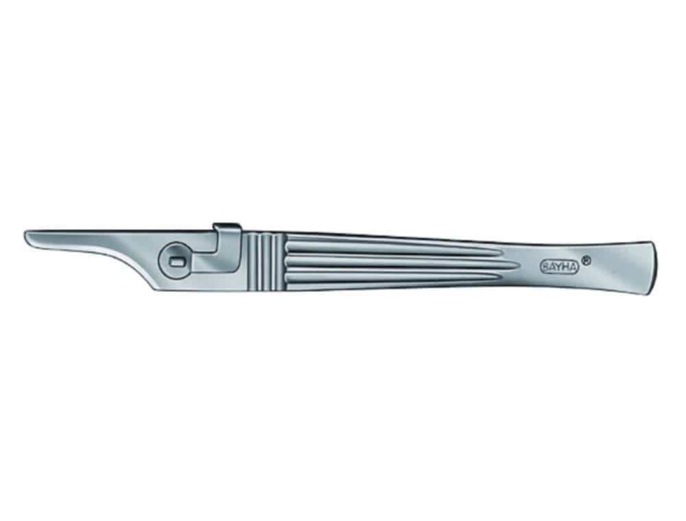 Manche de scalpel en acier inoxydable