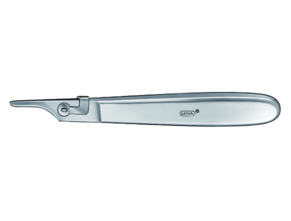 Scalpel handles, stainless steel