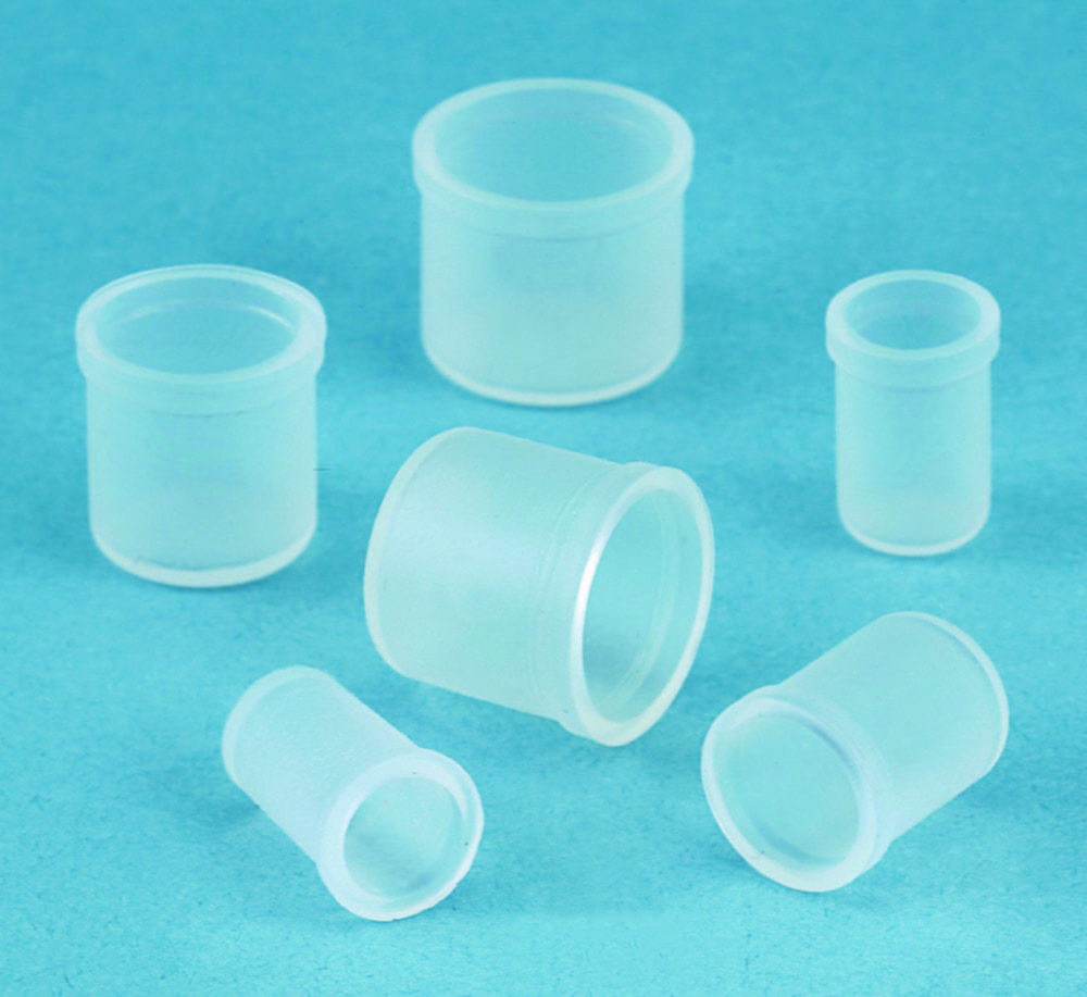 Sealing caps for test tubes, versilic silicone