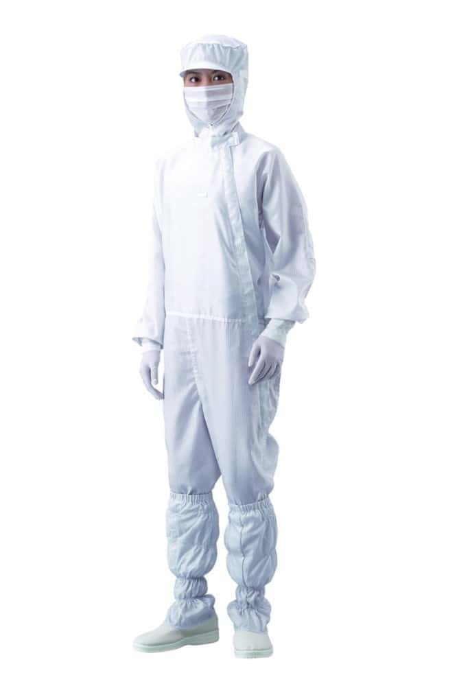 Combinaison pour salle blanche ASPURE, fermeture à glissière sur le côté, polyester