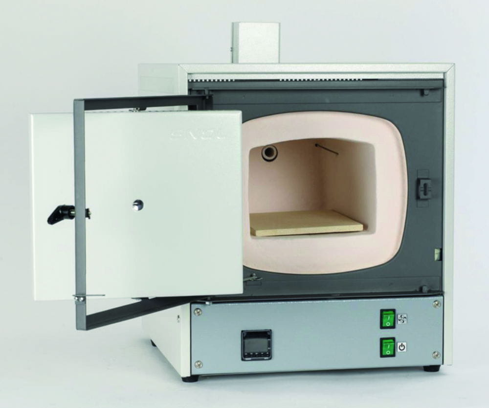 Ashing furnaces SNOL 8.2/1100, up to 1100 °C, Omron E5CC-T controller