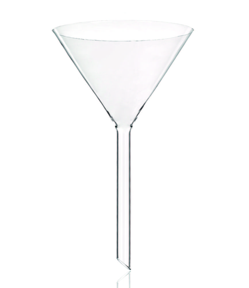 Glastrichter, Borosilikatglas