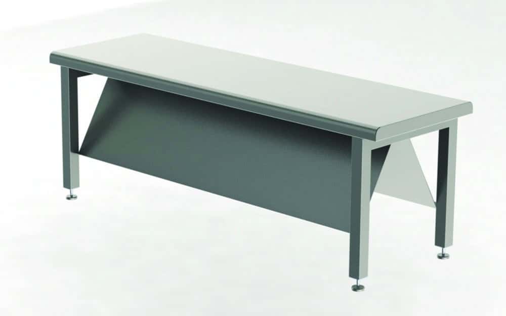Bancs de passage, acier inoxydable, obliques