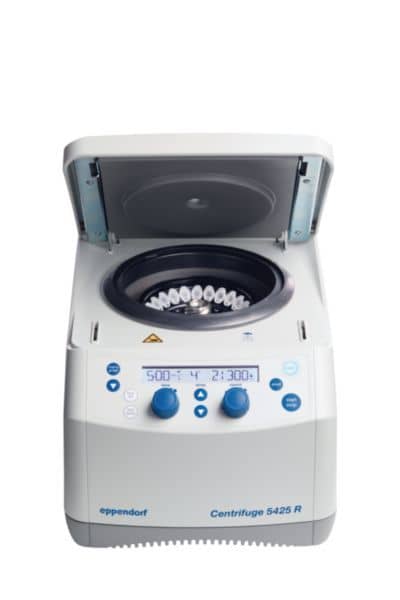 Centrifuge 5425 R (EU-IVD), Drehknöpfe, gekühlt, mit Rotor FA-24x2, 230 V/50 – 60 Hz (EU)