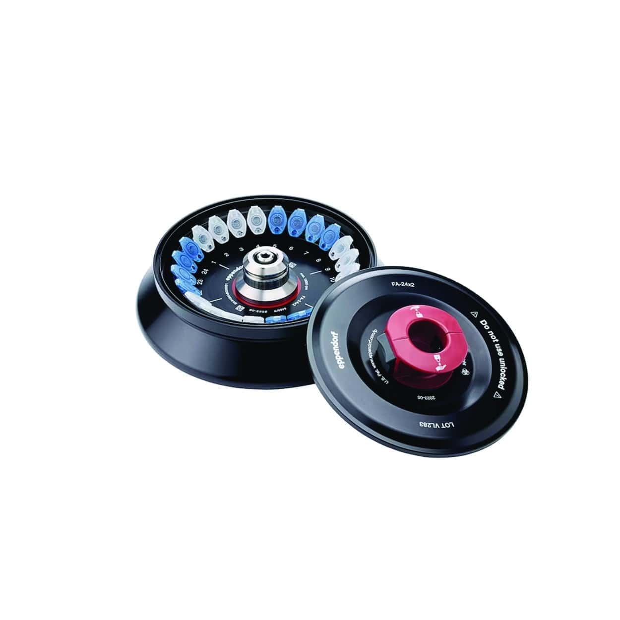 Festwinkelrotor für Mikrozentrifuge 5425/5425 R, inkl. QuickLock® Pro-Rotordeckel