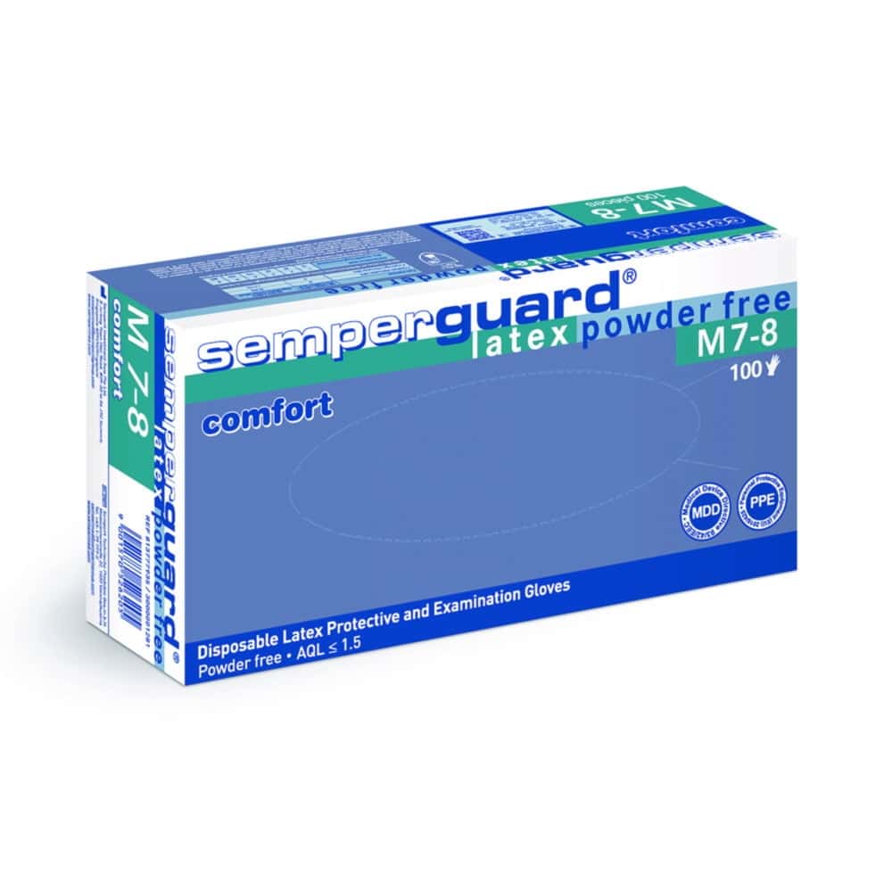 Disposable gloves Semperguard® Latex Comfort