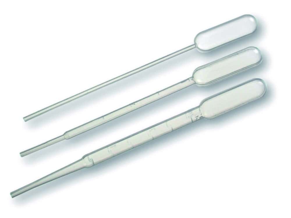 Pipettes Pasteur, PE