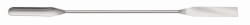Micro powder spatula, stainless steel