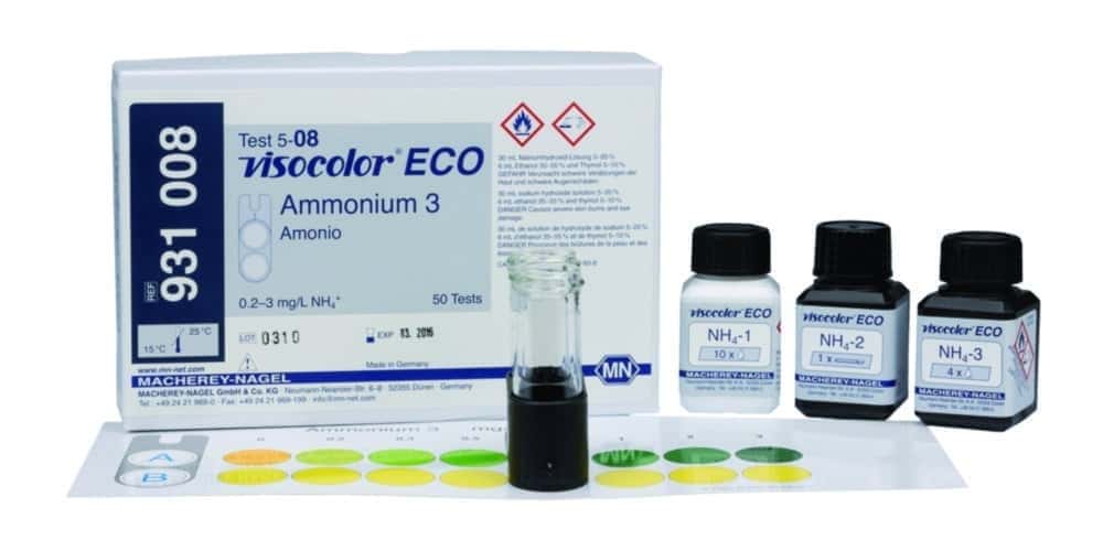 Test kits, VISOCOLOR®ECO for water analysis, seawater
